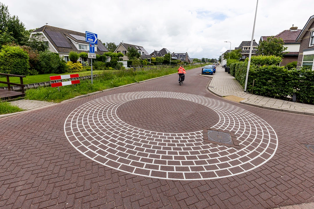 Thermoplastische Markering Streetprint Zichtbaar Mooier