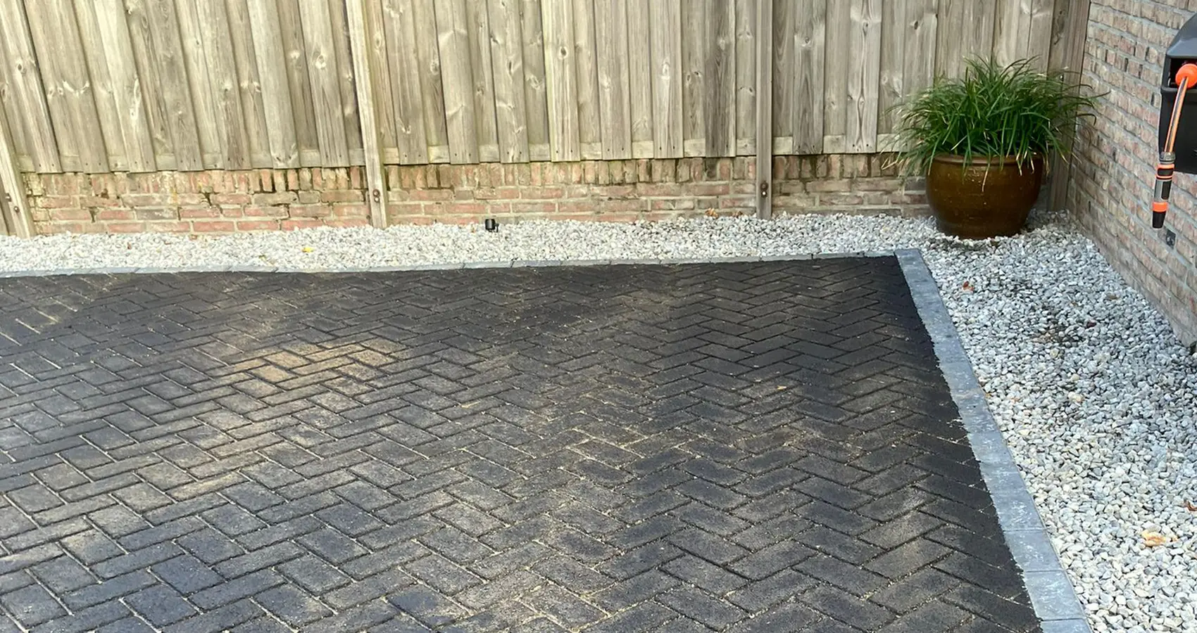 erf oprit asfalteren